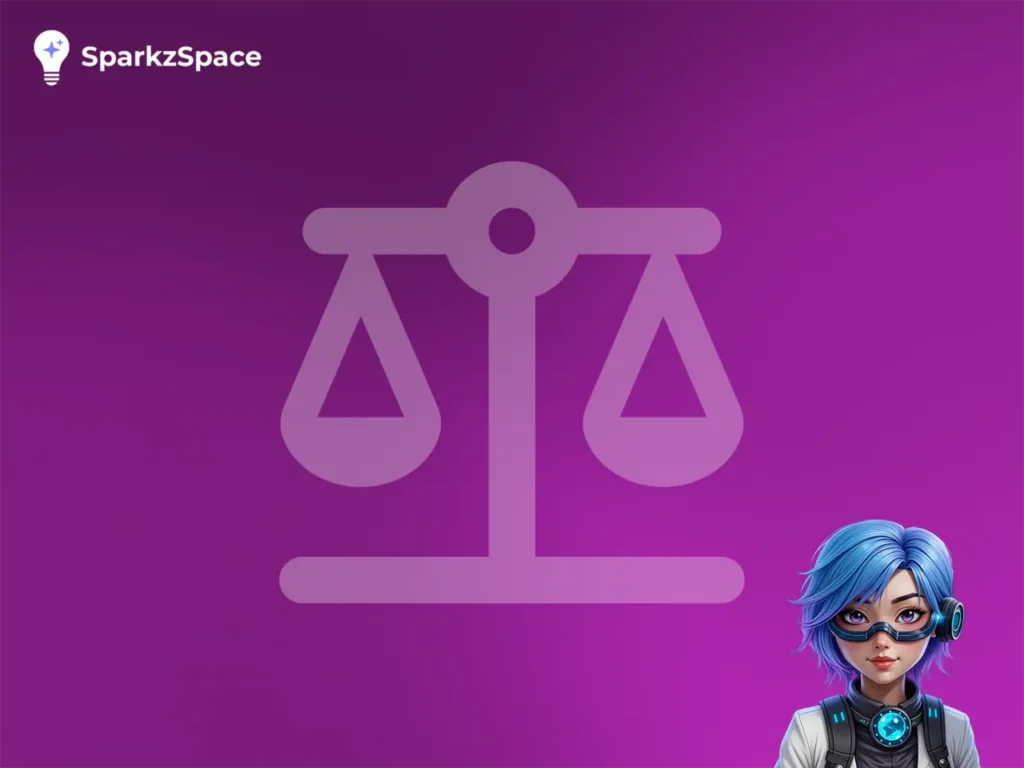 Teen using technology for balanced learning support