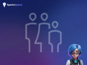 Educator discussing Sparkz pilot with parents