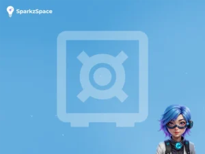 Person confidently engaging in a safe conversation